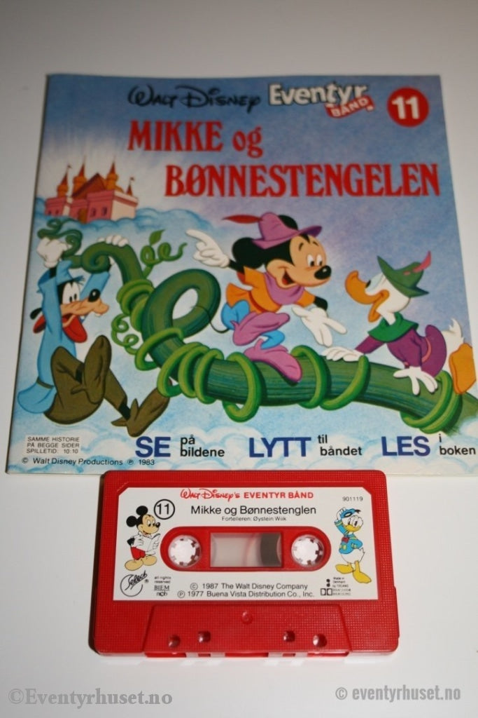 11 Disney Eventyrbånd - Mikke Og Bønnestengelen