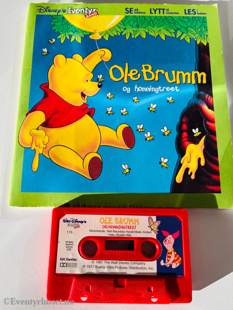 15 Disney Eventyrbånd - Ole Brumm Og Honningtreet