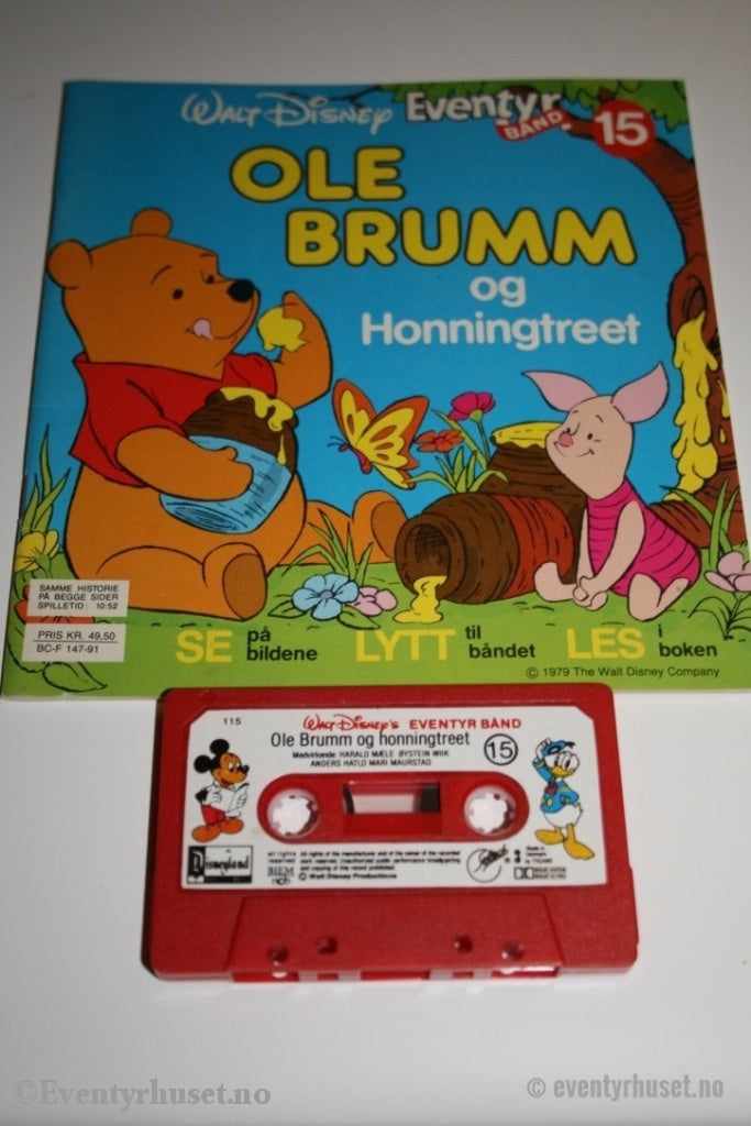 15 Disney Eventyrbånd - Ole Brumm Og Honningtreet