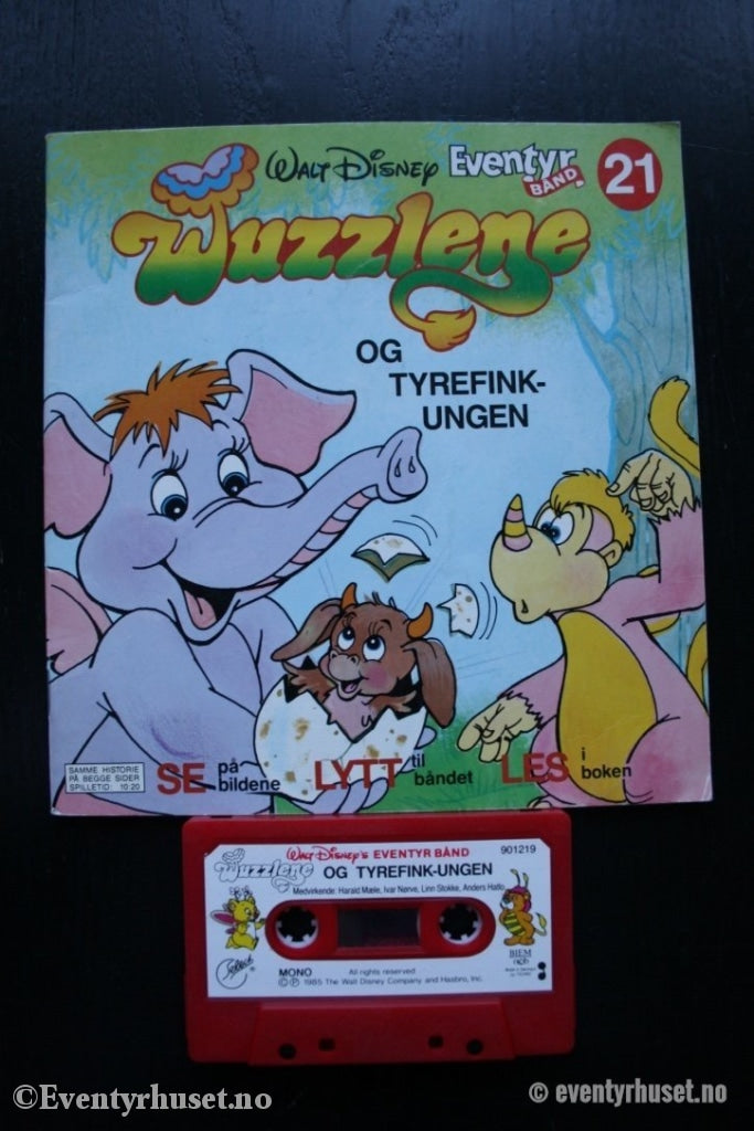 21 Disney Eventyrbånd - Wuzzlene Og Tyrefinkungen