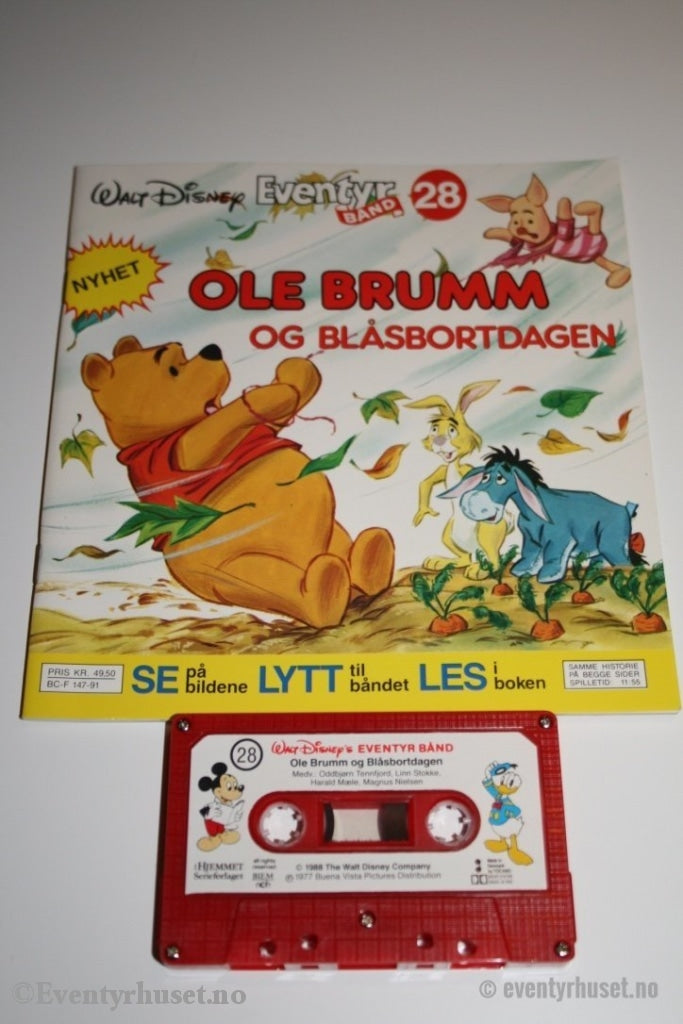 28 Disney Eventyrbånd - Ole Brumm Og Blåsbortdagen