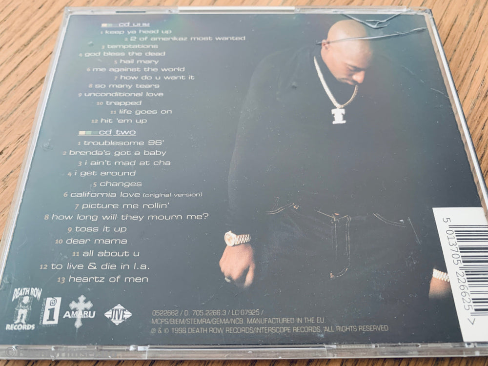 2Pac – Greatest Hits. 1998. CD.