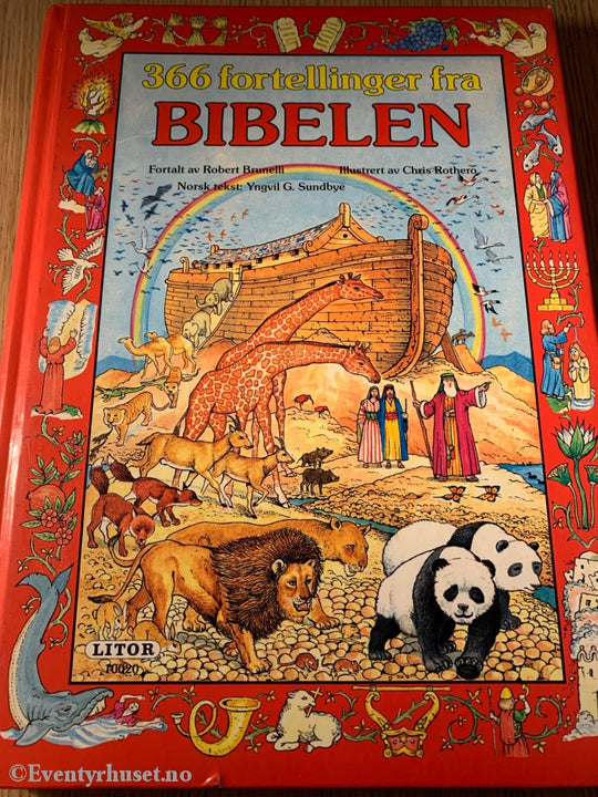 366 Fortellinger Fra Bibelen. 1988. Eventyrbok