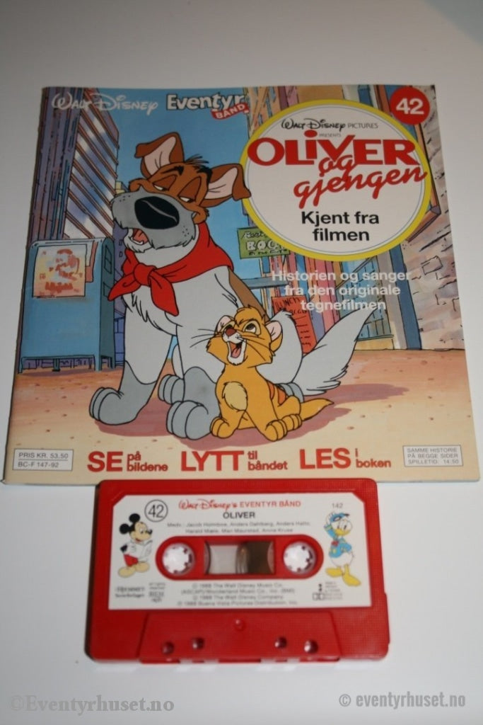 42 Disney Eventyrbånd - Oliver Og Gjengen