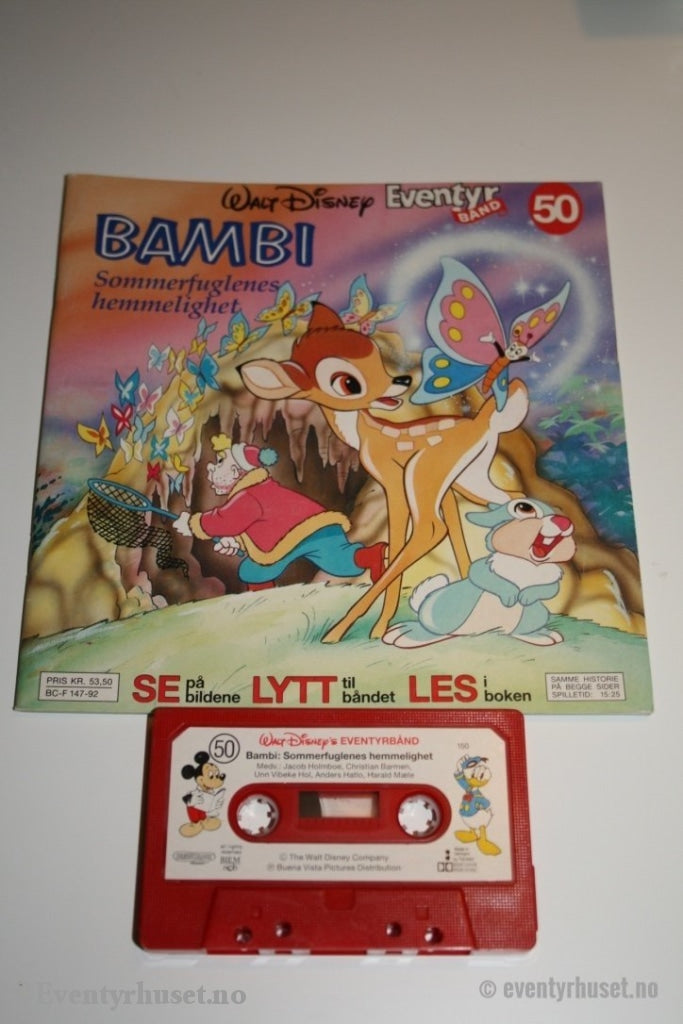 50 Disney Eventyrbånd - Bambi Sommerfuglenes Hemmelighet