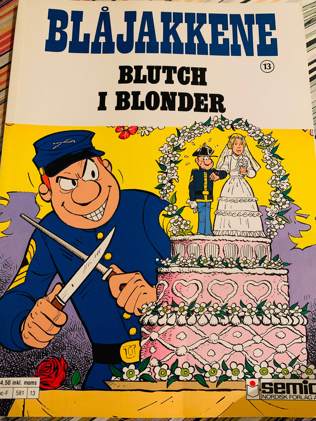 Blåjakkene 13. Tegneseriealbum.