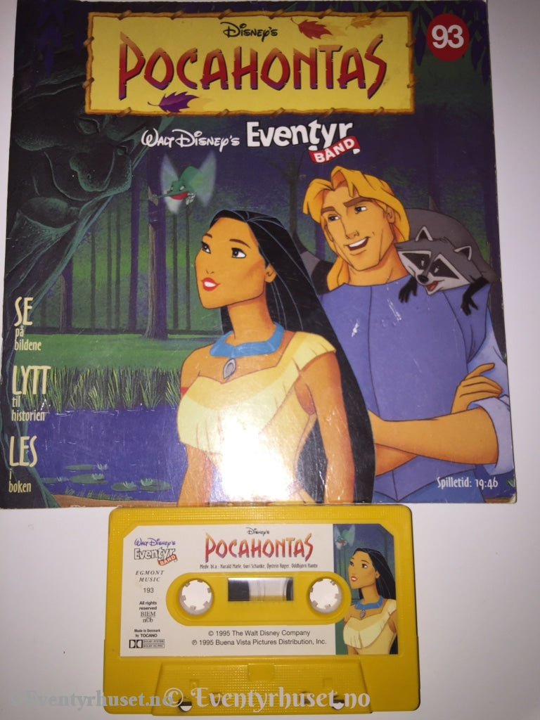 93 Disney Eventyrbånd - Pocahontas.