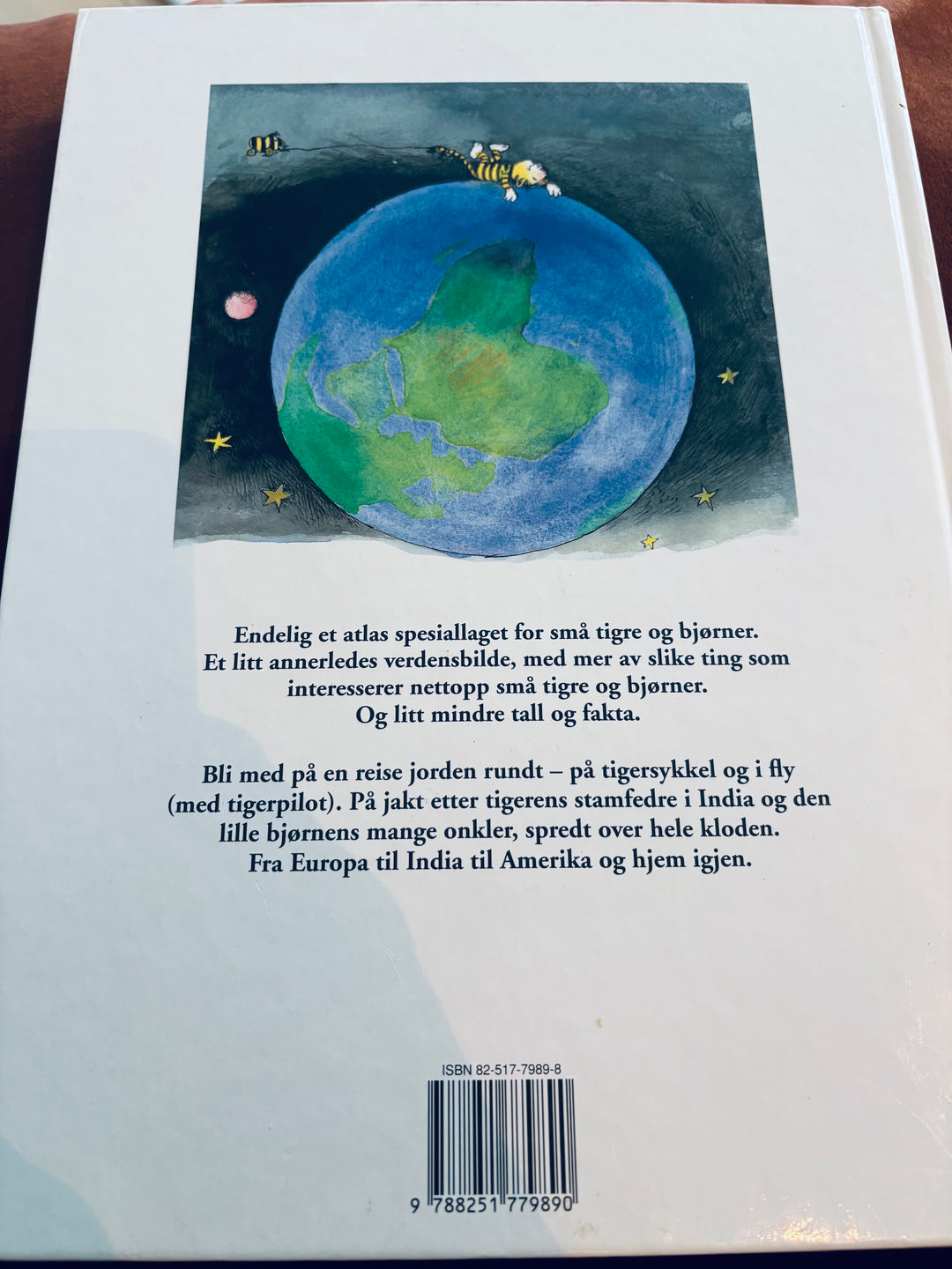 Janosch Store lille tiger-atlas. Bok.