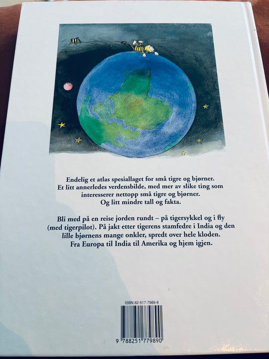 Janosch Store lille tiger-atlas. Bok.