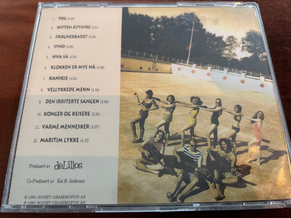 deLillos - Varme mennesker. CD.