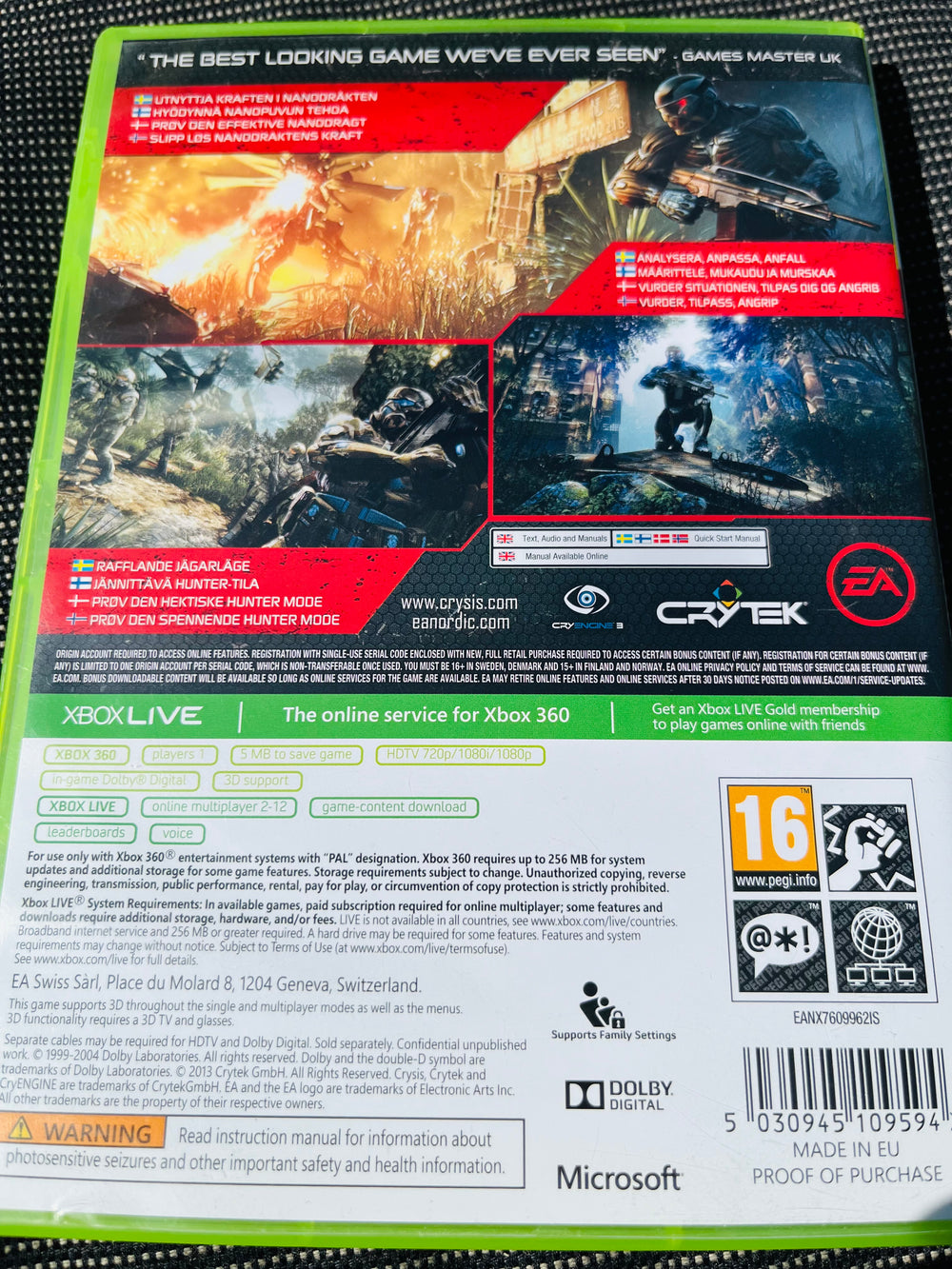 Crysis 3. Xbox 360.
