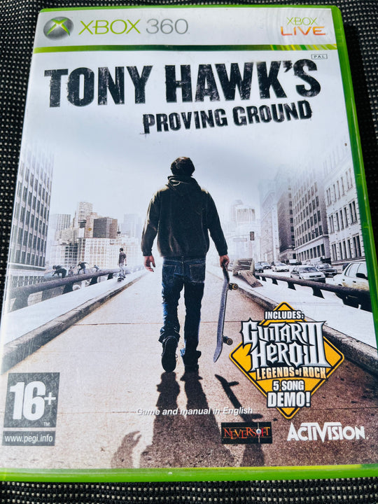 Tony Hawk´s Proving Ground. Xbox 360.
