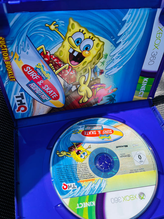 Spongebob Surf & Skate Roadtrip. Xbox 360 Kinect.