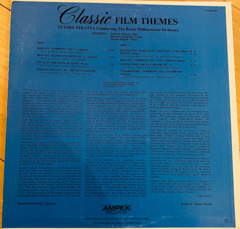 Classic Film Themes LP.