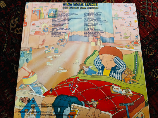 Tiny Tots Tunes - The Bubble Gum Singers. LP.