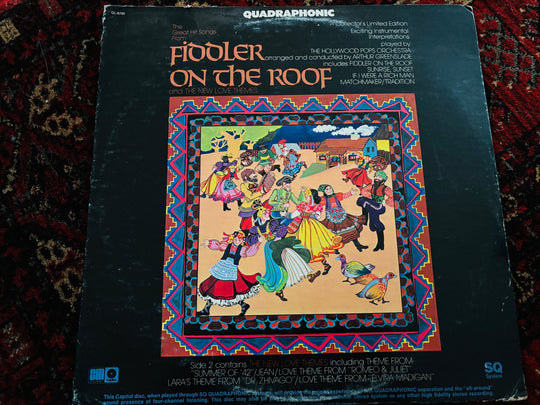 Fiddler on the Roof - The Hollywood Pops Orchestra. LP.