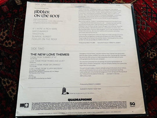 Fiddler on the Roof - The Hollywood Pops Orchestra. LP.