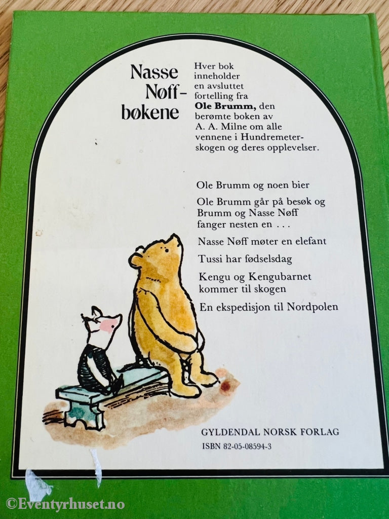A. Milne. 1926/76. Ole Brumm - Og Noen Bier. Oversatt Av Thorbjørn Egner. Fortelling
