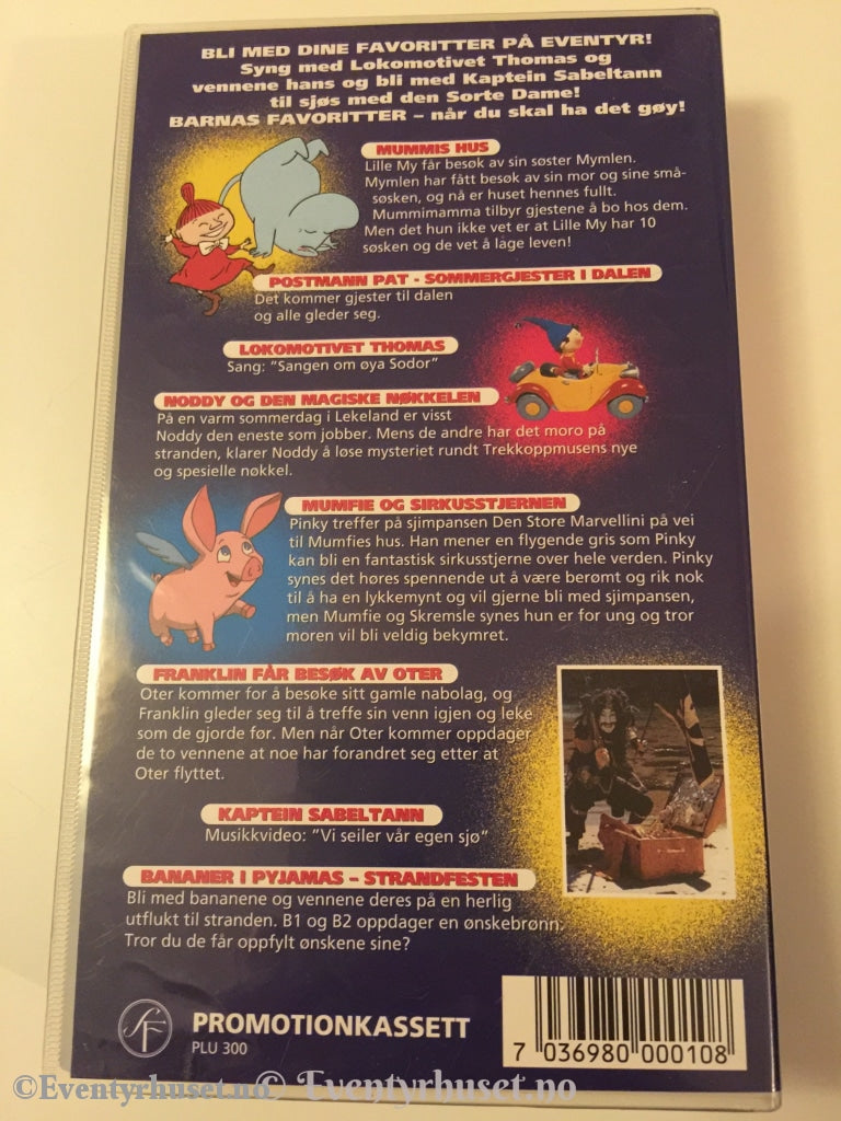 Absolutt Barnas Favoritter. Vhs. Vhs