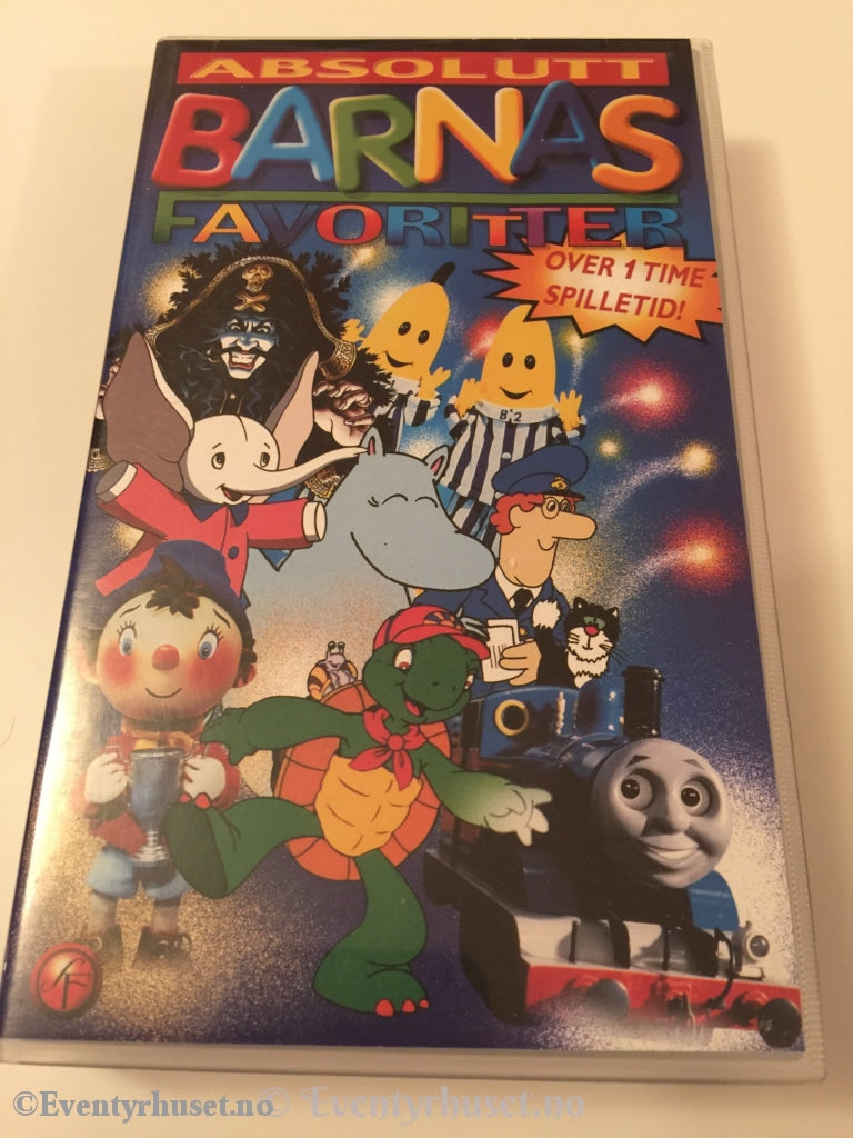 Absolutt Barnas Favoritter. Vhs. Vhs