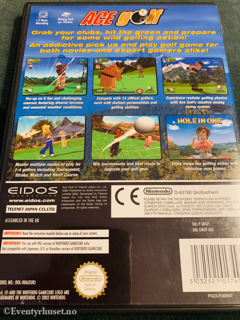 Ace Golf. Gamecube.