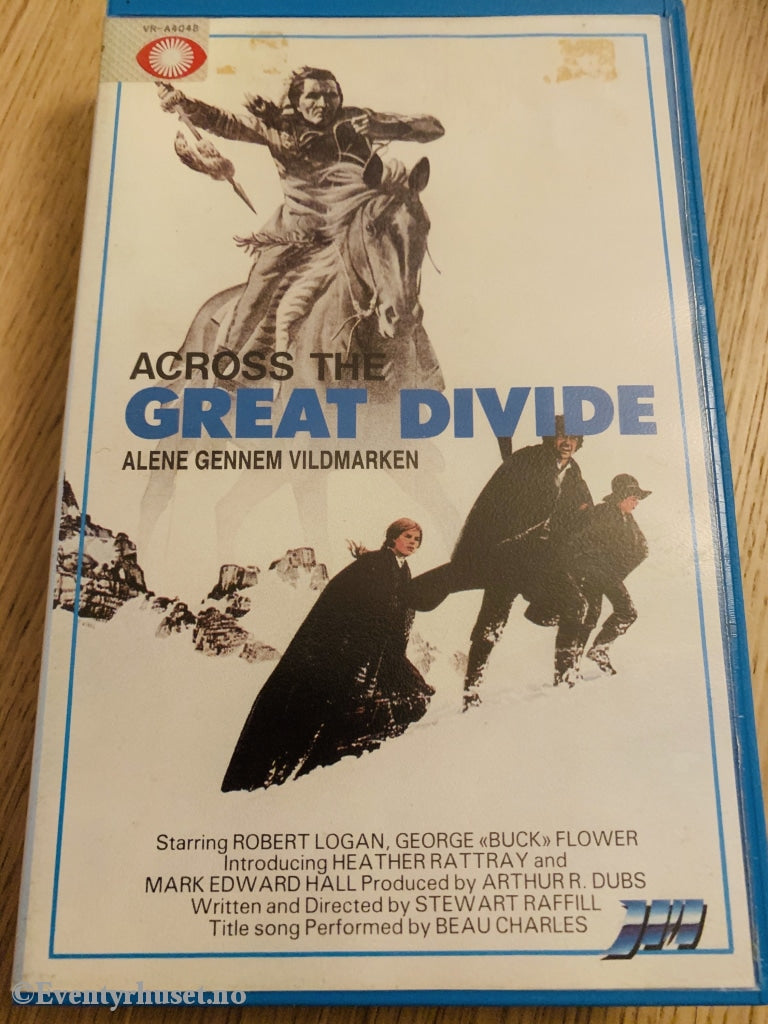 Across The Great Divide. 1977. Vhs Big Box.