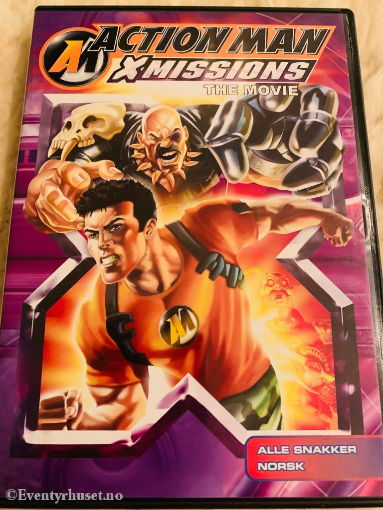 Action Man - X Missions The Movie. 2004. DVD. – Eventyrhuset