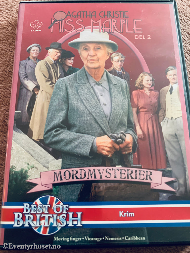 Agatha Christie: Miss Marple – Mordmysterier, del 2 (2005). DVD.