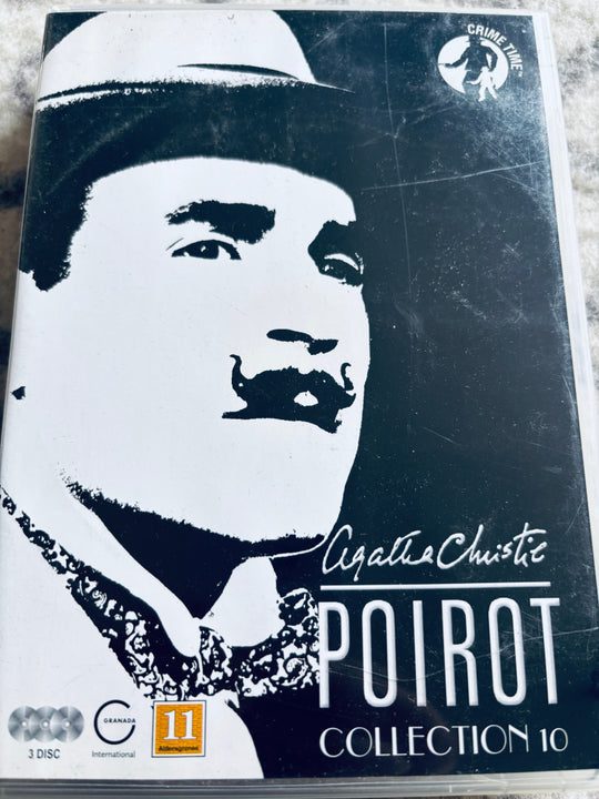 Agatha Christie's Poirot Collection 10. DVD samleboks.