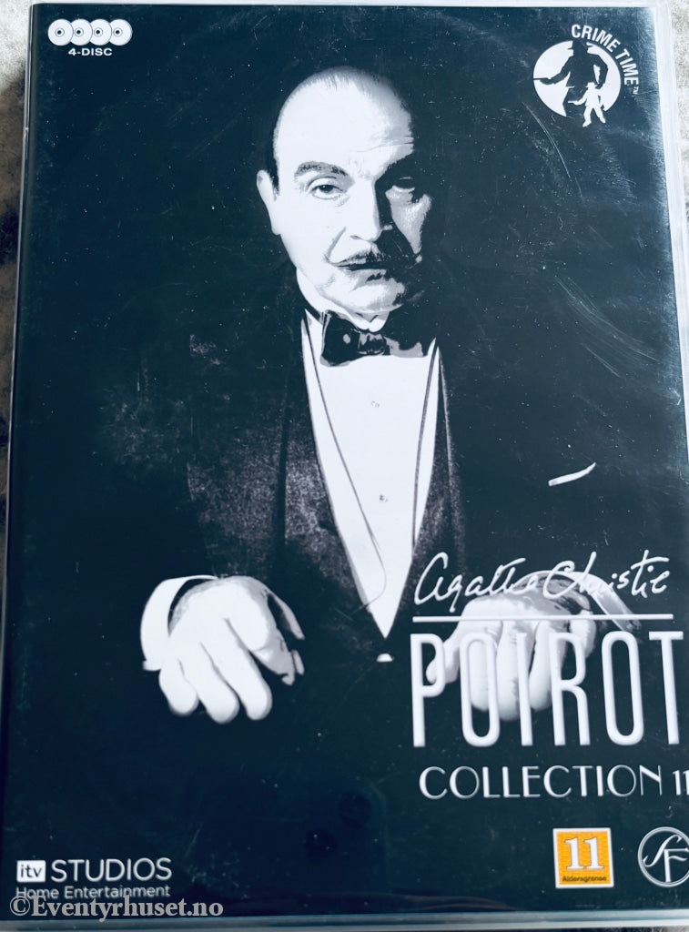Agatha Christie's Poirot Collection 11. DVD samleboks.