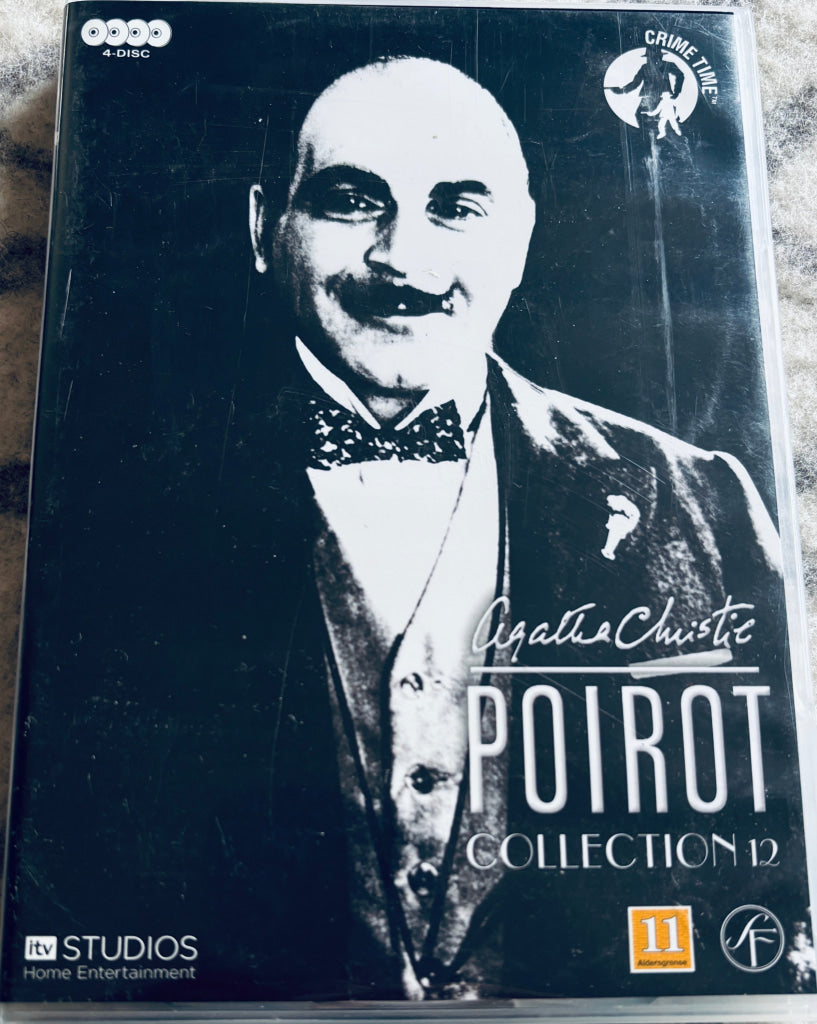 Agatha Christie's Poirot Collection 12. DVD samleboks.
