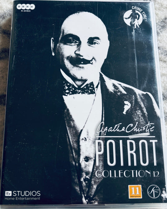 Agatha Christie's Poirot Collection 12. DVD samleboks.