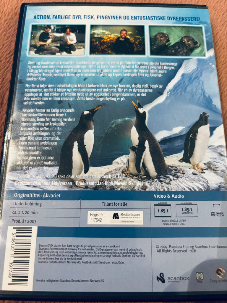 Akvariet. DVD.