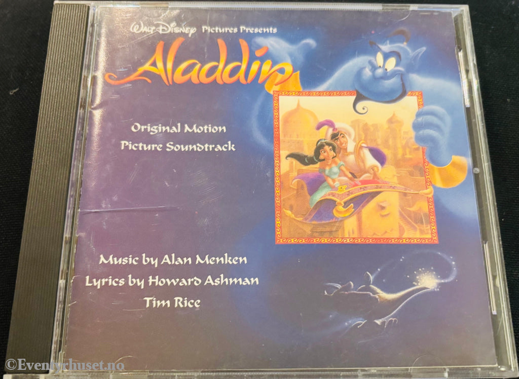 Alan Menken, Howard Ashman, Tim Rice - Aladdin. Original Motion Picture Soundtrack. CD.
