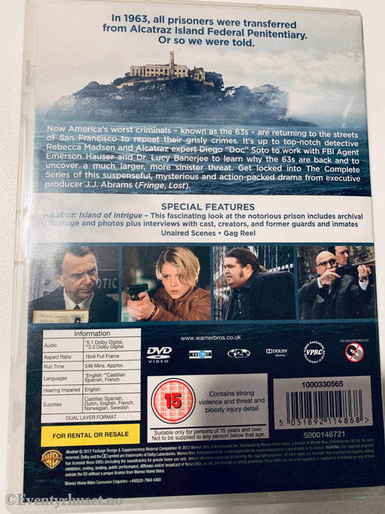 Alcatraz. Dvd Samleboks.