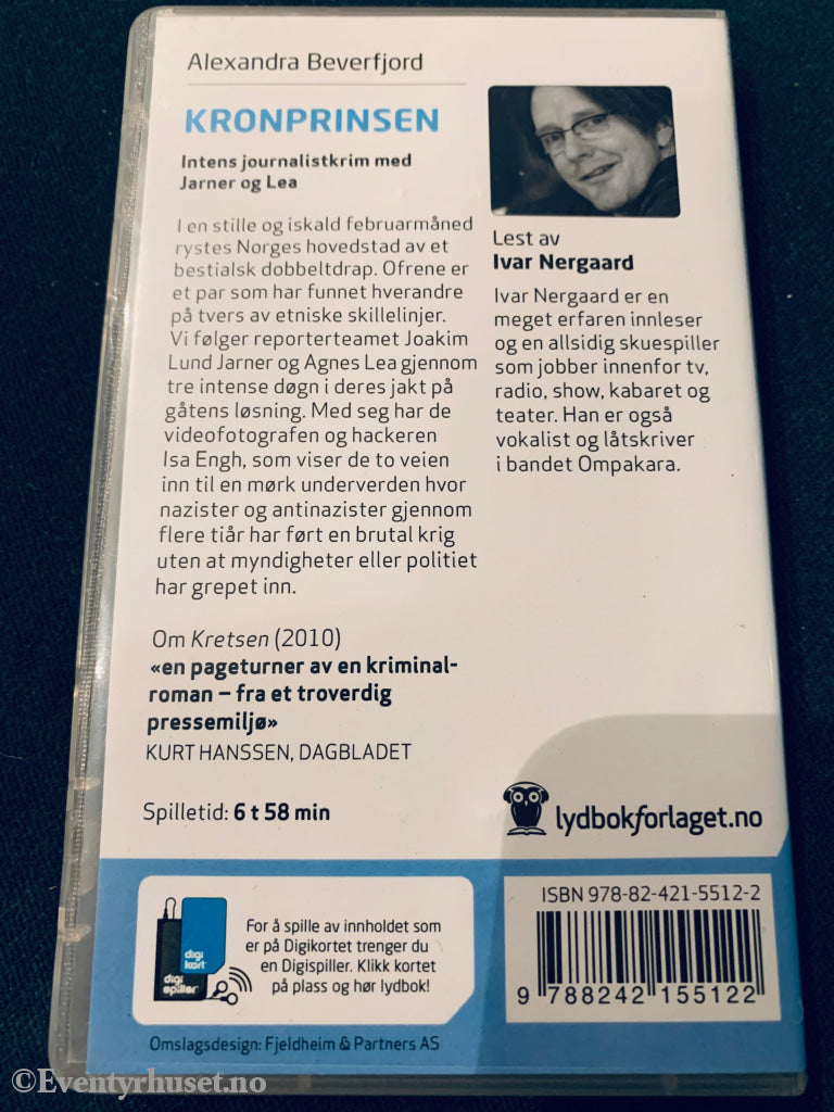 Alexandra Beverfjord. Kronprinsen. Lydbok På Digikort.