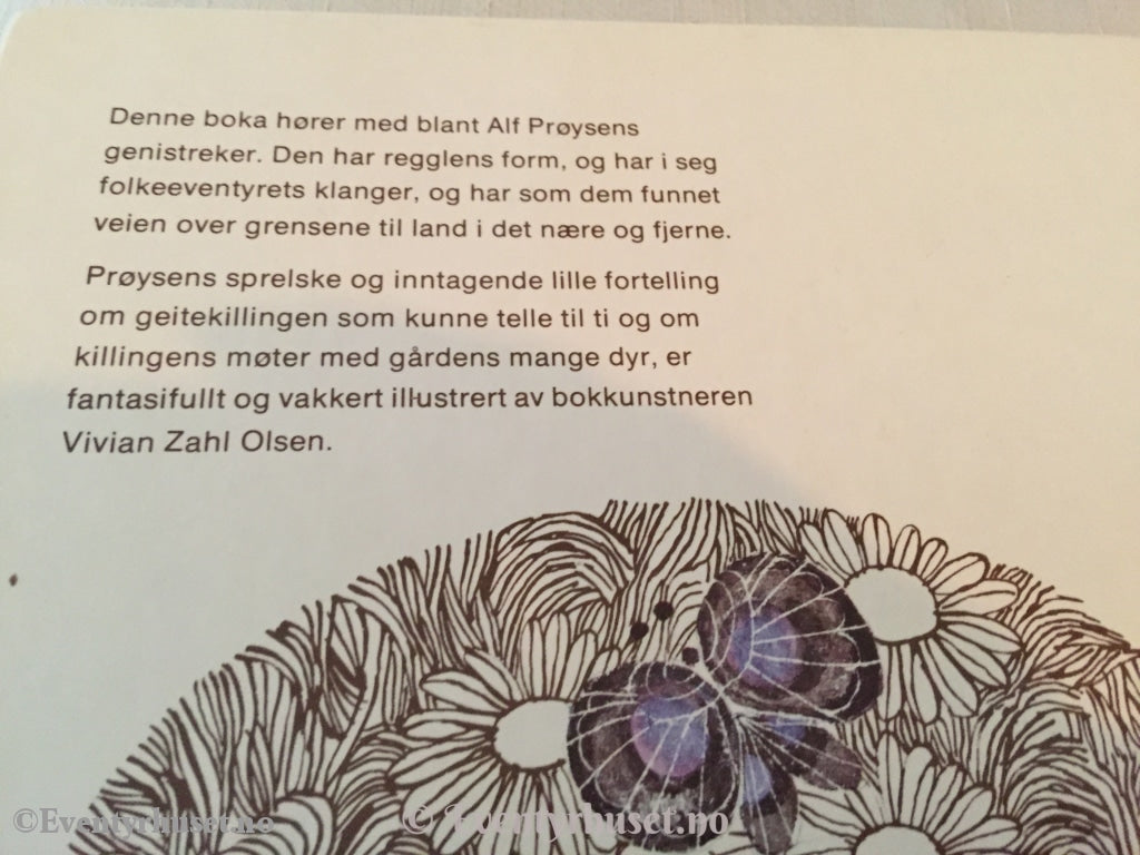 Alf Prøysen. 1984 (1975). Geitekillingen Som Kunne Telle Til Ti. Fortelling