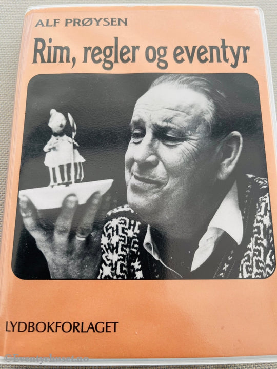 Alf Prøysen. 1989. Rim Regler Og Eventyr. 2 X Kassett. Kassettbok