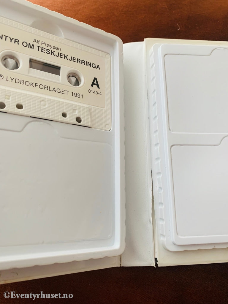 Alf Prøysen. 1991. Eventyr Om Teskjekjerringa. Lydbok På Kassett. Kassettbok