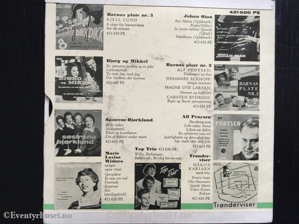 Alf Prøysen. Året Rundt Med Ep. Ep