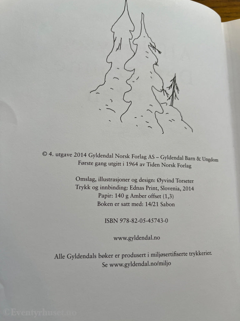 Alf Prøysen. Den grønne votten. Bok.