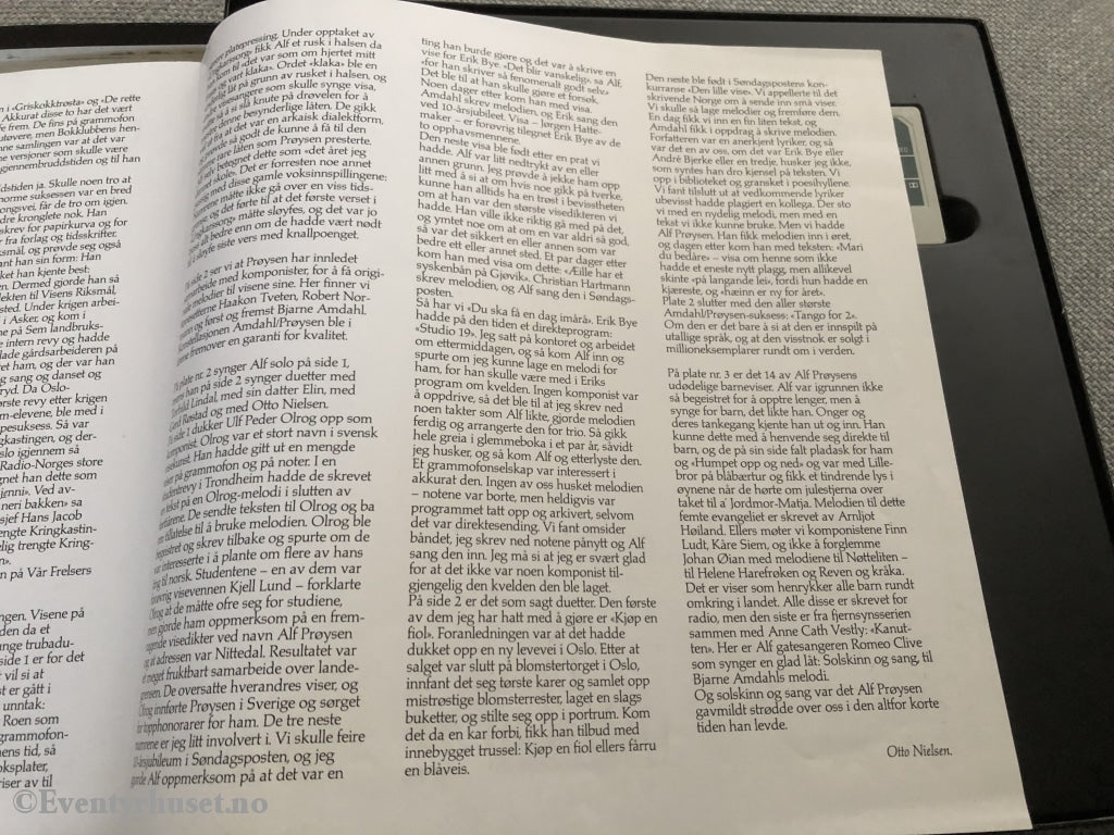 Alf Prøysen. Graset Er Grønt For Æille. 3 Plater På Kassett! Kassett (Mc)