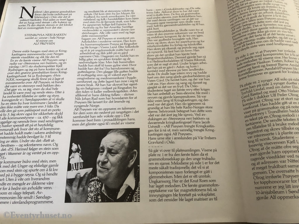 Alf Prøysen. Graset Er Grønt For Æille. 3 Plater På Kassett! Kassett (Mc)