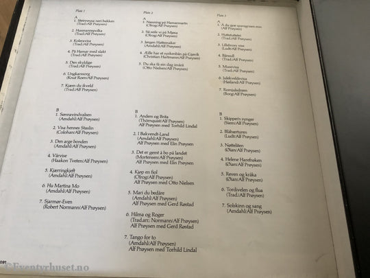 Alf Prøysen. Graset Er Grønt For Æille. 3 Plater På Kassett! Kassett (Mc)