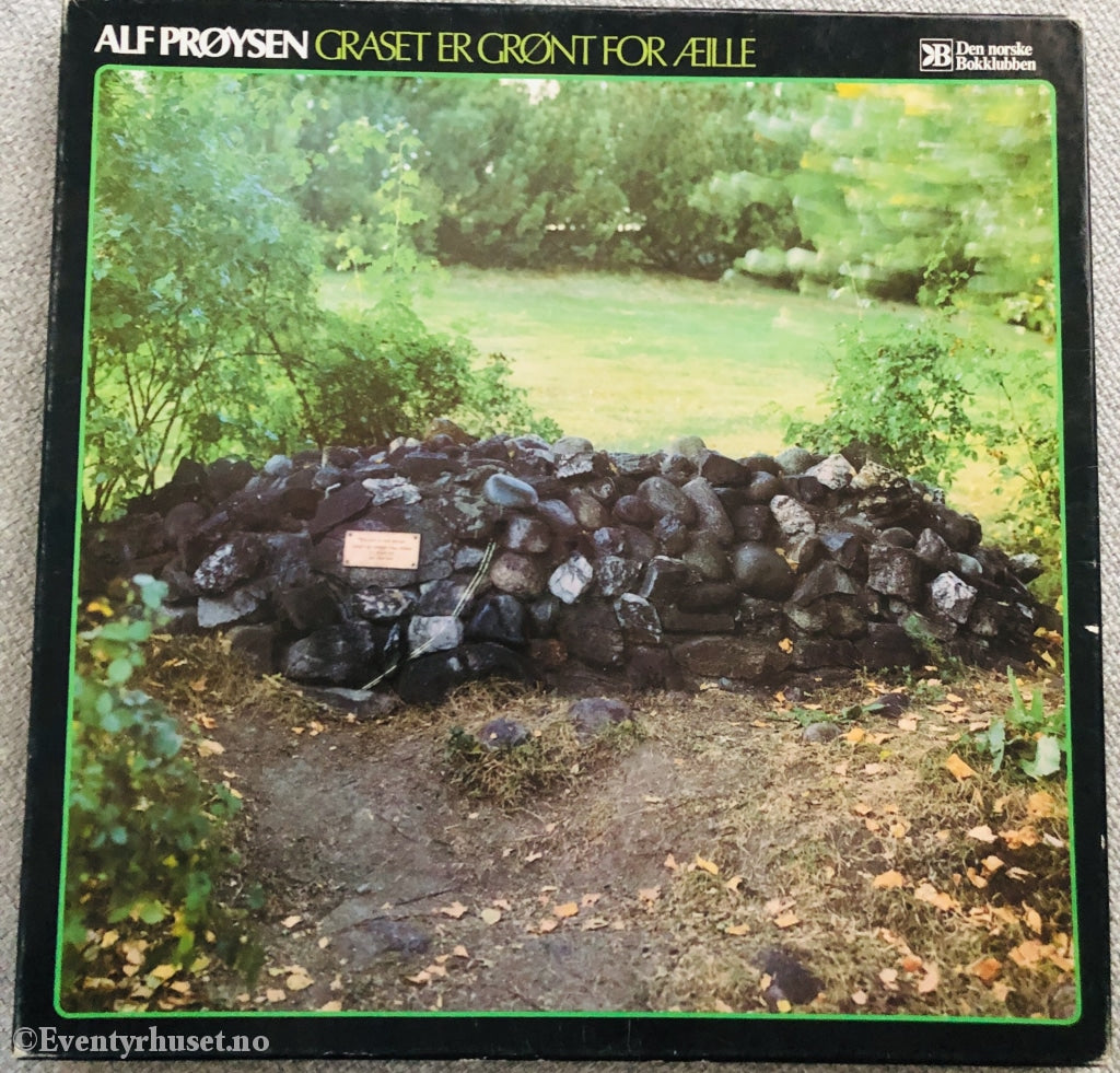 Alf Prøysen. Graset Er Grønt For Æille. 3 Plater På Kassett! Kassett (Mc)
