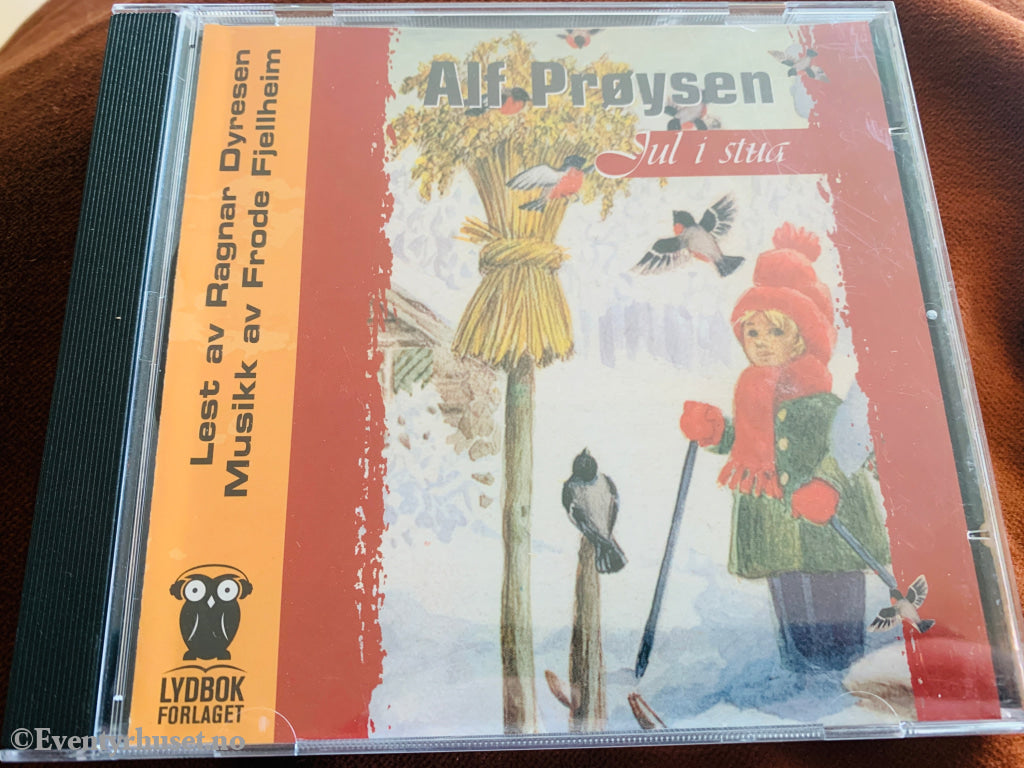 Alf Prøysen. Jul i stua. Lydbok på CD. Ny i plast!