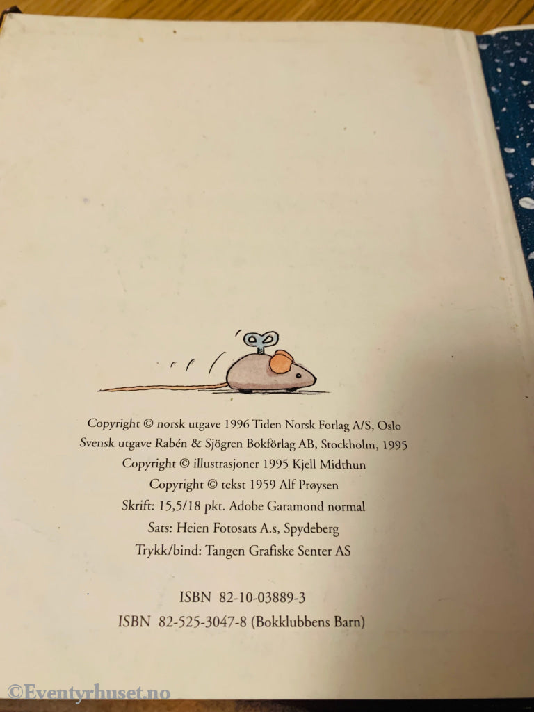 Alf Prøysen Og Kjell Midthun. 1995. Musevisa. Fortelling