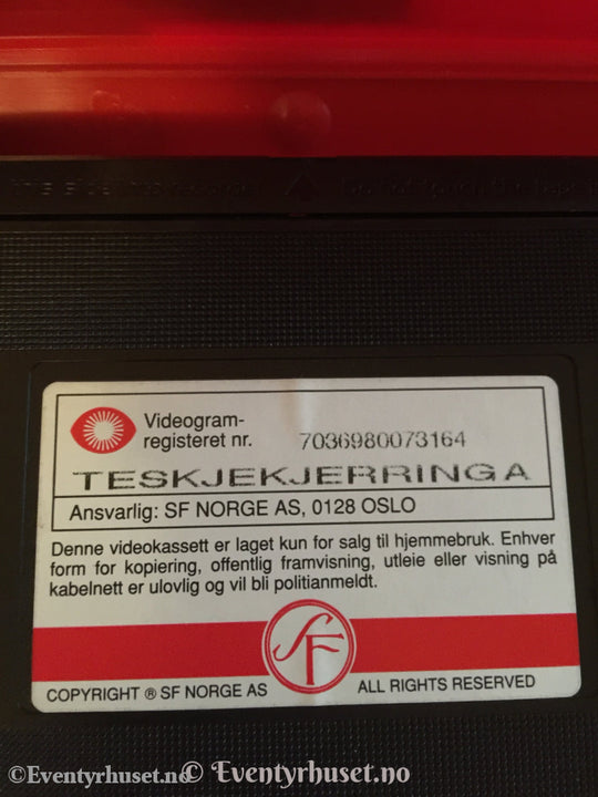 Teskjekjerringa. 1983. Vhs. Vhs