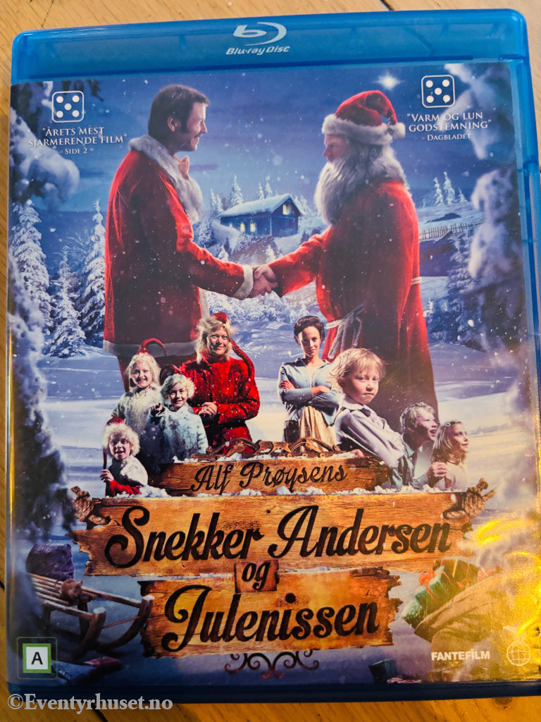 Alf Prøysen’s Snekker Andersen og Julenissen. Blu ray. Blu ray