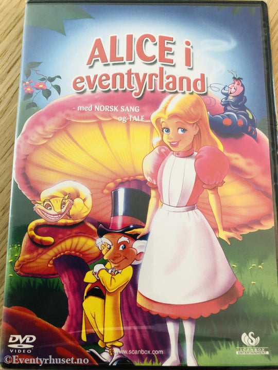 Alice I Eventyrland. 1994. Dvd. Ny Plast! Dvd